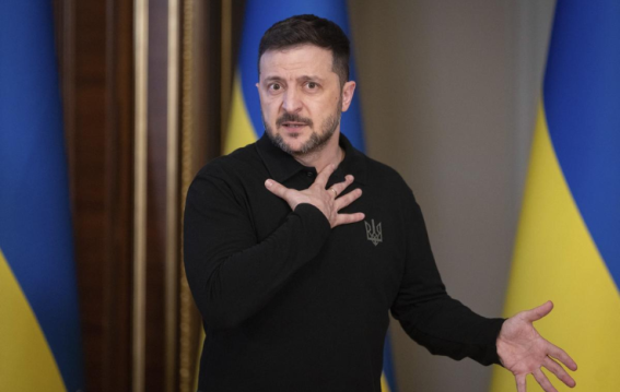 Zelenskyy Accuses Putin of Distorting
